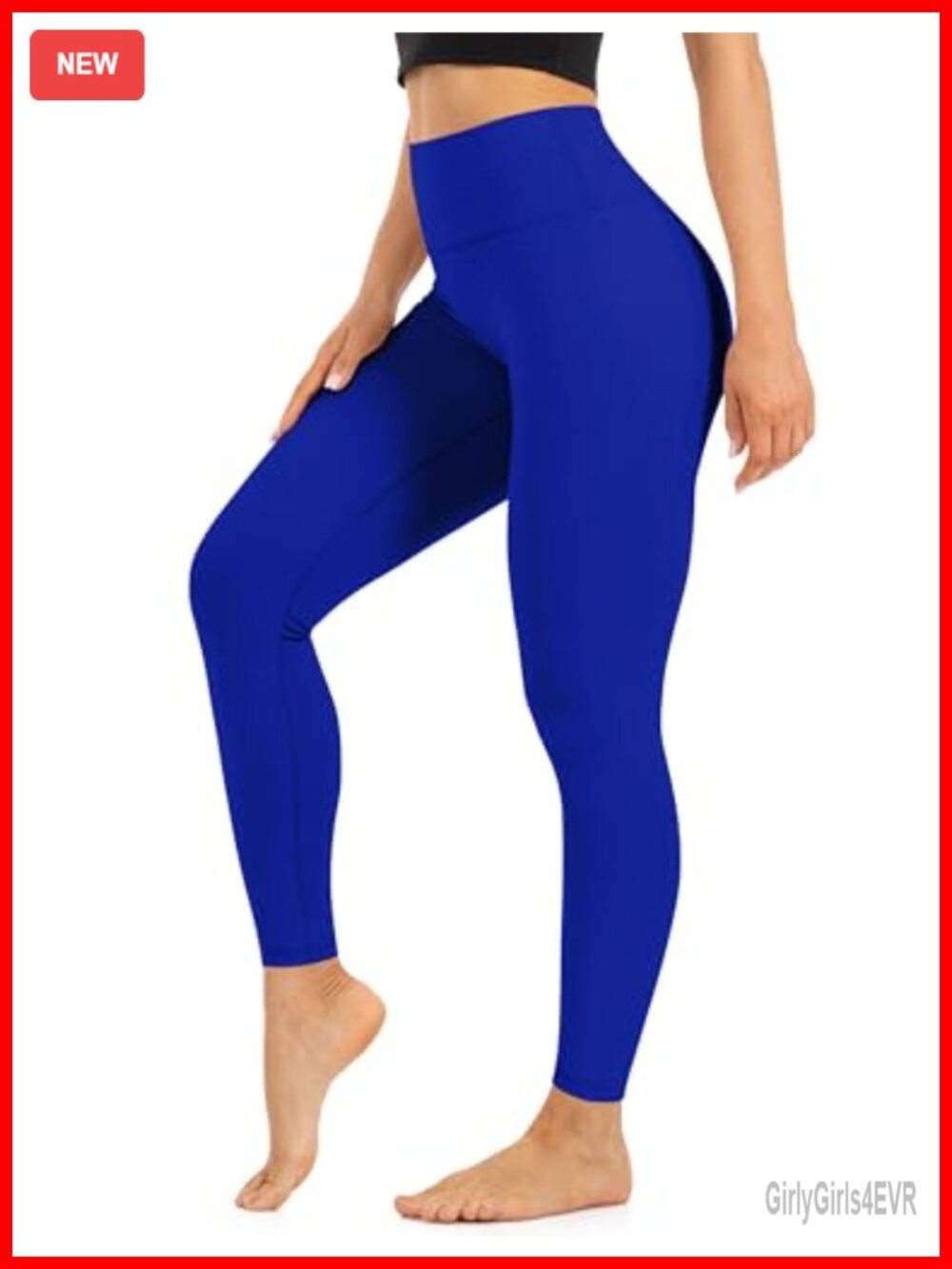 High Waist Leggings for Women Opaque Soft Tummy Control Yoga Running